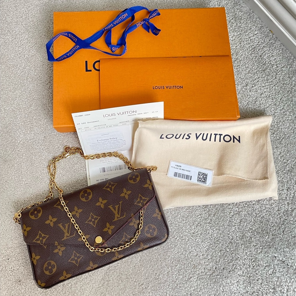 Louis Vuitton Felicie Pochette in Monogram canvas
